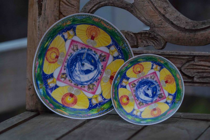 Mandala Ochrana tvého prostoru - samolepka (Ø15cm)