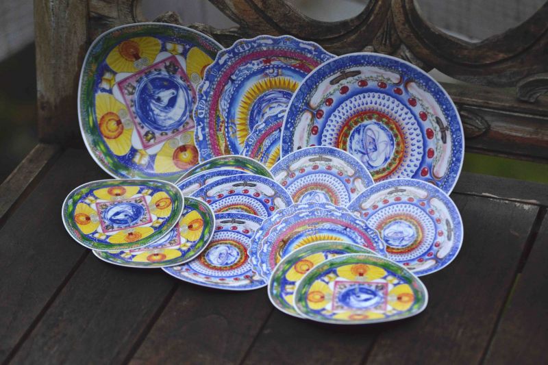 Mandala Ochrana tvého prostoru - samolepka (Ø15cm)